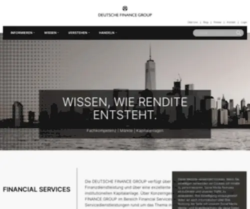 Deutsche-Finance.de(Deutsche Finance) Screenshot