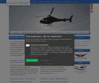 Deutsche-Helikopter.de(Helikopter mieten zu jeder Zeit) Screenshot