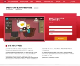 Deutsche-Lieferadresse.com(Deutsche Lieferadresse) Screenshot