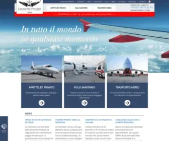 Deutsche-Privatjet.it(Aereo privato) Screenshot