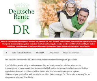 Deutsche-Rente.org(Deutsche Rente) Screenshot