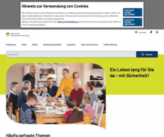 Deutsche-Rentenversicherung.de(Deutsche Rentenversicherung) Screenshot