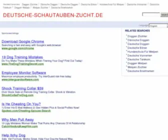 Deutsche-Schautauben-Zucht.de(deutsche schautauben zucht) Screenshot