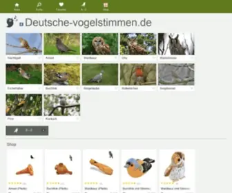 Deutsche-Vogelstimmen.de(Vogelstimmen) Screenshot