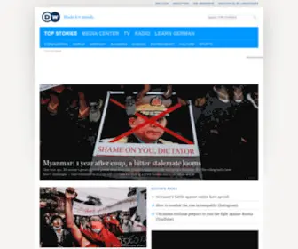 Deutsche-Welle.net(News and current affairs from Germany and around the world) Screenshot