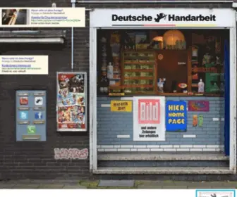 Deutschehandarbeit.de(Deutsche Handarbeit) Screenshot