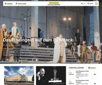 Deutscheoperberlin.de(Deutsche Oper Berlin) Screenshot