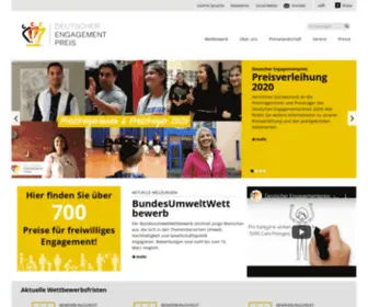 Deutscher-Engagementpreis.de(Deutscher Engagementpreis) Screenshot