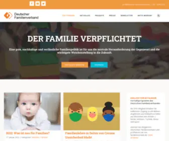 Deutscher-Familienverband.de(Deutscher Familienverband) Screenshot