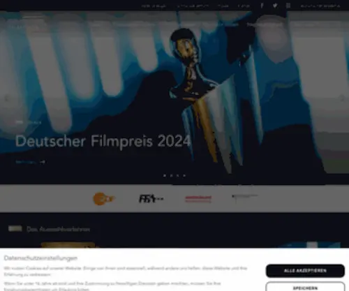 Deutscher-Filmpreis.de(Deutscher Filmpreis 2013) Screenshot