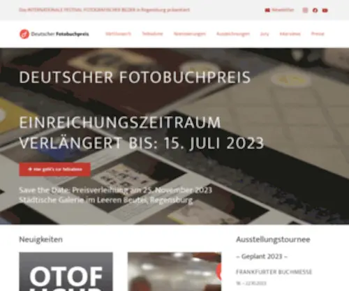 Deutscher-Fotobuchpreis.de(Deutscher Fotobuchpreis) Screenshot
