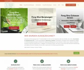 Deutsches-Fengshui-Institut.de(Feng Shui Seminare) Screenshot