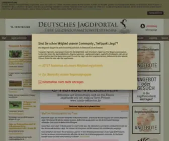 Deutsches-Jagdportal.de(Deutsches Jagdportal) Screenshot