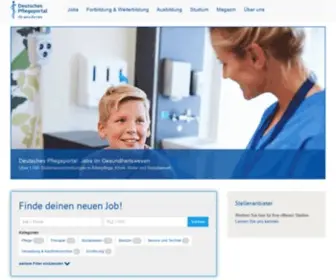 Deutsches-Pflegeportal.de(Deutsches Pflegeportal) Screenshot