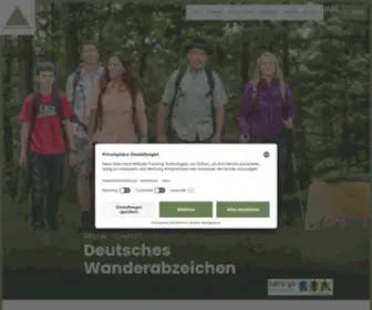 Deutsches-Wanderabzeichen.de(Deutsches Wanderabzeichen) Screenshot