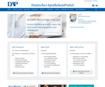 Deutschesapothekenportal.de(Deutsches Apotheken Portal) Screenshot