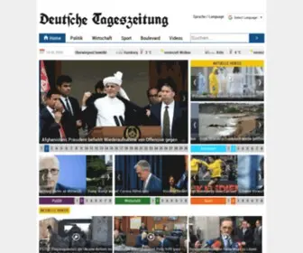 Deutschetageszeitung.de(Deutsche Tageszeitung) Screenshot