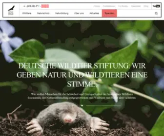 Deutschewildtierstiftung.de(Die Deutsche Wildtier Stiftung) Screenshot