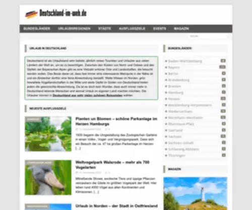 Deutschland-IM-Web.de(Urlaub in Deutschland) Screenshot