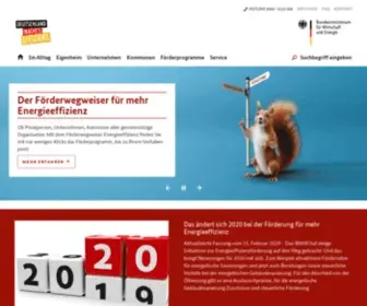 Deutschland-Machts-Effizient.de(Energieeffizienz beratung förderprogramm energiewende energieeffizient) Screenshot