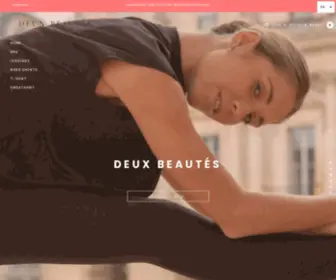 Deuxbeautesparis.com(Deux Beautés) Screenshot