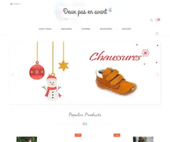 Deuxpasenavant.com(Boutique) Screenshot