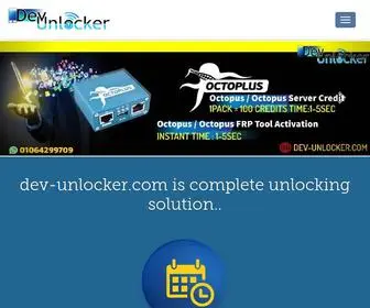 Dev-Unlocker.com(KEYWORDS) Screenshot