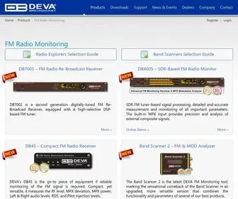 Deva-FM-Monitoring.com(DEVA Broadcast) Screenshot