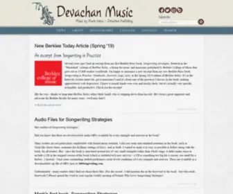 Devachan.com(Devachan Music) Screenshot