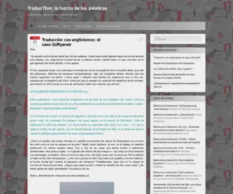 Devadiprivero.com(TraducThor, la fuerza de las palabras) Screenshot