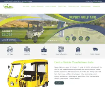 Devamev.com(Best E Rickshaw Manufacturer in Gujarat) Screenshot