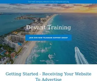 Devantteam.org(Travel Training) Screenshot