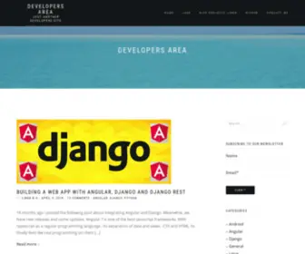 Devarea.com(Just another Developers site) Screenshot
