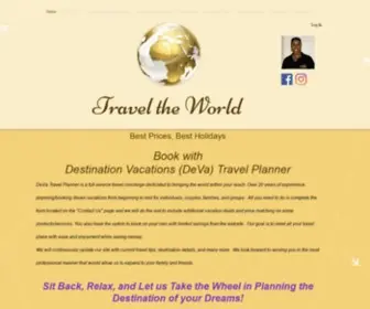 Devatravelplanner.com(Travel Agency) Screenshot