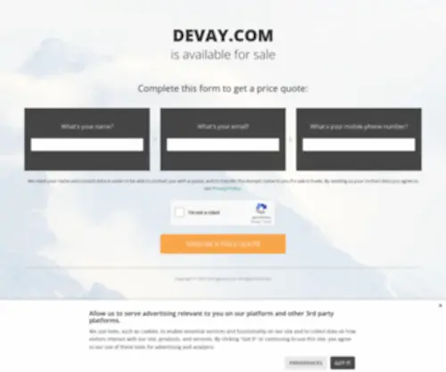 Devay.com(Montigny En Morvan) Screenshot