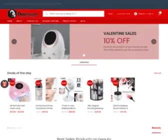 DevBeauty.com(HomePage) Screenshot