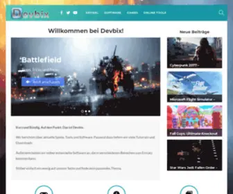 DevBix.com(Web & Software) Screenshot