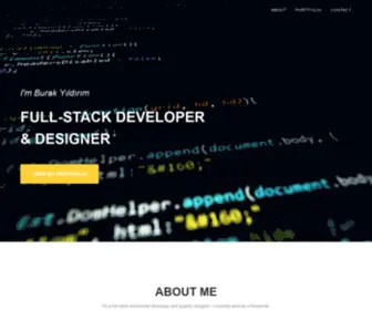DevBurak.com(Yıldırım) Screenshot