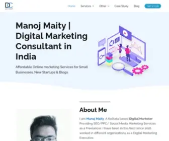 DevChimp.net(Digital Marketing Consultant in Kolkata) Screenshot