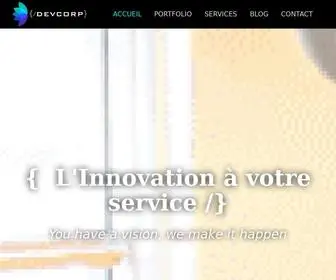 DevCorp.fr(Agence) Screenshot