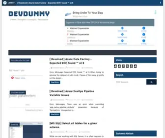 Devdummy.com(Software Development Guide) Screenshot