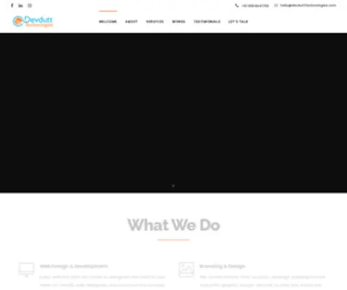 Devdutttechnologies.com(Bot Verification) Screenshot