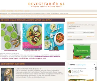 Devegetarier.nl(DeVegetariër.nl) Screenshot
