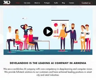 Develandoo.com(Software Development Company) Screenshot