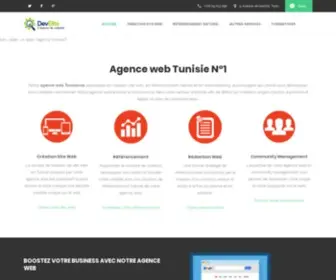 Develite-Tunisie.com(Création site web tunisie) Screenshot
