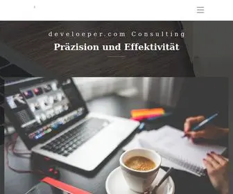 Develoeper.com(IT Wuppertal) Screenshot