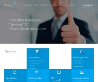 Develoop.net(Desarrollo de e) Screenshot