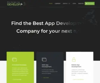 Develop4U.co(Find the best development company) Screenshot