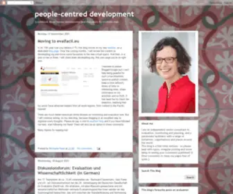 Developblog.org(People-centred development) Screenshot