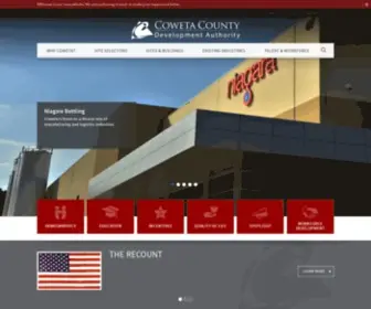 Developcoweta.com(Coweta County) Screenshot